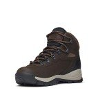 Columbia womens Newton Ridge Plus Waterproof Hiking Boot, Cordovan/Crown Jewel, 11 US