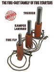 Fire-Fast Trekker. Best Emergency Waterproof Survival Fire Starter. Magnesium and Euro Fire Steel Ferro Rod. Compact Durable Tool for Bushcraft, Camping, Backpacking, Hiking, Hunting, or Bug Out Bag.