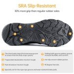 FREE SOLDIER Men's Military Tactical Boots Waterproof Hiking Work Boots Durable Combat Boots(Black 10)