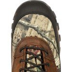 Rocky mens FQ0004755 Mid Calf Boot, Brown and Mossy Oak Break Up Infinity, 10.5 US