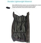 Apkaf Snake Gaiters, Snake Bite Protection for Lower Legs, Outdoor Leg Gaiters Hiking Hunting Snow Boot Gaiters Sand Waterproof Boots Cover Legging Gaiters Fit for Men & Women, Adjustable Size