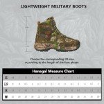 HANAGAL Hunting Boots Lightweight EVA Midsole Waterproof Mens Work Boots Anti-wicking Military Tactical Army Combat Hiking Boots for Men Size 11