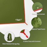 Frelaxy Tent Footprint, Waterproof Camping Tarp, Durable Tent Floor to Elevate Your Camping, Hiking, Backpacking, Hammock, Beach Experience