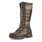 Guide Gear Snake Boots for Men, Rubber Hunting Boots Waterproof & Snake Proof Mossy Oak Country DNA 14D (Medium)
