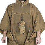 Helikon-Tex Swagman Roll Military Poncho, Bushcraft Line - Multi-Purpose Rain Poncho & Emergency Poncho - Survival and Military Gear - Woobie Blanket & Jacket (US Woodland)