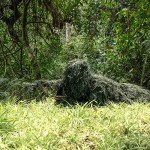 MOPHOTO 5 in 1 Ghillie Suit, 3D Camouflage Hunting Apparel Including Jacket, Pants, Hood, Carry Bag Suitable for Unisex Adults (S/M/L/XL/XXL)