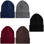 96-Pack Bulk Beanies and Gloves - 48 Winter Gloves Pairs, 48 Beanies - Bulk Supplies for Cold Weather, Emergencies, Homeless, Charity