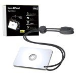 Luca Elf Aid Signal Mirror 2 x 3 Inch, Military Grade Survival Mirror, 3 in 1 Hiking Camping Mirror with Compass and Whistle for Outdoor Adventure Emergency SOS Small Mirror (1pcs)