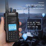 Retevis Ailunce HD2 DMR Radio, HD1 New Version, Handheld Ham Radio with GPS, Bluetooth, 3200mAh Battery, Digital Two Way Radio, 500K Contacts NOAA Emergency, Long Range Digital Analog Amateur Radio