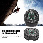 Button,Watch Strap,2pcs Portable Hiking GPS Watch Band Slip Slide Navigation Wrist for Outdoor Survival Cam Boating Wrist Turtle Wrist