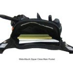 Coaxsher Radio Chest Harness Rig for 2 Way Radio, GPS and Hand Held Electronics | Ideal for Tactical Search and Rescue, Ski Patrol, Military and Emergency Response Personnel (Black, DR-1 Commander)