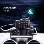 AnyTone AT-D578UV Plus Dual-Band DMR/Analog Commercial Mobile Radio - 50W VHF/45W UHF - GPS/APRS, Encryption, Loud Speaker, Compact Design, BT, Color Display, Emergency Services, Security, Business