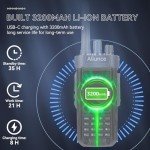 Retevis Ailunce HD2 DMR Radio, HD1 New Version, Handheld Ham Radio with GPS, Bluetooth, 3200mAh Battery, Digital Two Way Radio, 500K Contacts NOAA Emergency, Long Range Digital Analog Amateur Radio