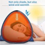 Portable Beach Sun Shelter with Phone Stand