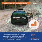 Adventure Medical Kits Mountain Series Medical Kit - Hiker - Emergency Medical First Aid Kit - for 2 People for 2 Days - Comes with a Trauma Pad, Medicine, Guide Book & More - Forest