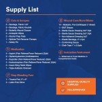 Adventure Medical Kits Mountain Series Medical Kit - Hiker - Emergency Medical First Aid Kit - for 2 People for 2 Days - Comes with a Trauma Pad, Medicine, Guide Book & More - Forest