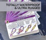 ReferenceReady Complete Knot Card Bundle - 7 Pocket Knot Books with 76 Knots | Set Includes Waterproof Guides for Outdoors, Boating, Climbing, Horse, Fishing, Fly Fishing, and Saltwater Fishing Knots