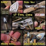 Tiny Survival Card - Fishing and Outdoor Wilderness Survival Set