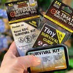 DIY - Ultimate EDC Basic Pocket Survival Kit: 34-in-1 Build Bundle: Pocket 30 Kit + Tiny Survival Guide + Survival Tin Kit/Do-It-Yourself Emergency, Disaster Kit - Great Gift!