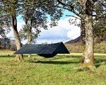 DD Hammocks Superlight Tarp (Olive Green) - 100% Waterproof - Ripstop Nylon Compact Ultralight & Multifunctional Rainfly Tarp Tent Shelter for Camping Backpacking & Hiking Adventure
