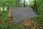 DD Hammocks Tarp 4x4 - MC (13ft x13ft**) - 100% Waterproof - Lightweight & Multifunctional Rainfly Square Camo Tarp Tent Group Shelter for Camping Bushcraft & Scouts