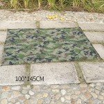 Kisangel 2pcs Tent tarp Camping tarp Waterproof Camping Sun tarp Cover Camping rain Camping Tent rain tarp Tent shelter Hammock tarp Hammock Rain Shade tarp Tent mat