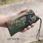 Kisangel 2pcs Tent tarp Camping tarp Waterproof Camping Sun tarp Cover Camping rain Camping Tent rain tarp Tent shelter Hammock tarp Hammock Rain Shade tarp Tent mat