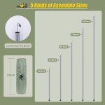 AYAMAYA Car Awning Camping Tarp Tailgate - 14 x 16 FT Extra Large Car Tent Tarp with 2 Poles Included, Multifunctional Waterproof Rain Fly Sun Shelter Canopy for SUV Truck Jeep Outdoor Activities