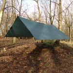 DD Hammocks Tarp 3.5 x 3.5 - Olive Green (11.5ft x 11.5ft) - 100% Waterproof - Lightweight & Multifunctional Large Rainfly Tarp Tent Shelter for Camping Bushcraft & Survival Adventure