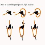 12Pack Ultralight Guyline Tensioners Tent Guyline Cord Rope Adjuster for Outdoor Camping Hiking Tent Tarp Canopy Shelter (Black,fit 1-2.5mm Paracord)