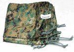 Official USMC Reversible Woodland MARPAT/Coyote Field Tarp