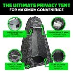 Rhino USA Pop Up Privacy Tent for Camping