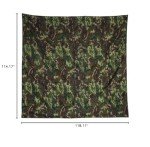 Camouflage Tent Tarp, Camping Tarp, Portable Waterproof Camping Shelter Tent Tarp, Survival Shelter Defender Tarp for Outdoor Hiking Hunting (3x2.9m)