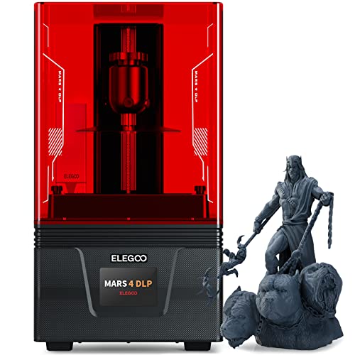 ELEGOO Mars 4 DLP 3D Printer: High-Quality Desktop Resin