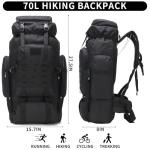 W WINTMING 70L Hiking Backpack for Adventure