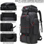 W WINTMING 70L Hiking Backpack for Adventure