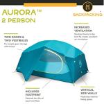 NEMO Aurora 2P Surge Tent with Footprint