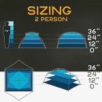 NEMO Aurora 2P Surge Tent with Footprint