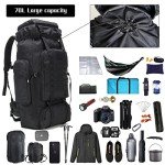 W WINTMING 70L Hiking Backpack for Adventure