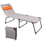 Adjustable Portable Camping Cot and Lounge Chair
