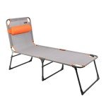 Adjustable Portable Camping Cot and Lounge Chair