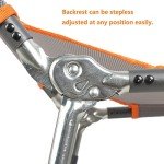 Adjustable Portable Camping Cot and Lounge Chair