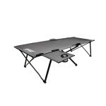 Coleman Extra Wide Camping Cot with Side Table