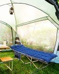 Sportneer Heavy-Duty Camping Cot with Mattress & Pockets