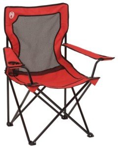 Coleman Quad Camping Chair with Mesh Back & Cup Holder
