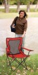 Coleman Quad Camping Chair with Mesh Back & Cup Holder