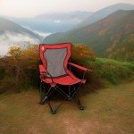 Coleman Quad Camping Chair with Mesh Back & Cup Holder