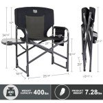 Timber Ridge Lightweight Oversized Camping Chair