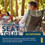 GCI Outdoor RoadTrip Rocker Folding Camping Chair