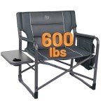 Timber Ridge XXL Heavy Duty Camping Chair with Table